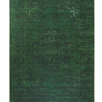 فرش ماشینی طرح هریس کد ۶۰۰۱۱۲ رنگ سبز
