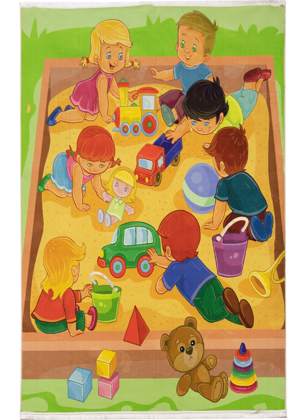 فرش ماشینی کودک طرح کارتونی کد ۱۰۰۲۴۶
