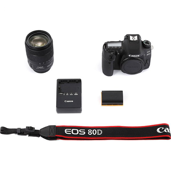 دوربین دیجیتال کانن مدل  Eos 80D EF S به همراه لنز 18-135 میلی متر f/3.5-5.6 IS USM